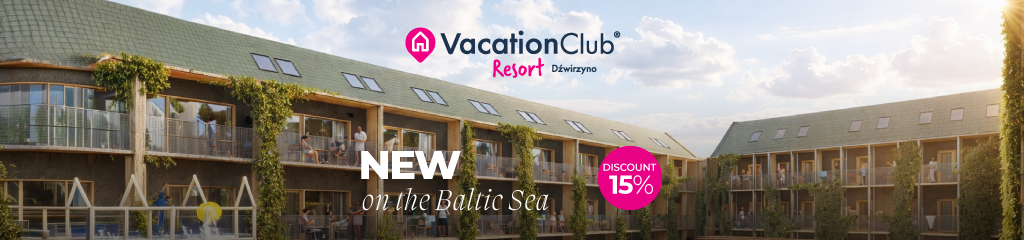 New resort on the Baltic Sea: pool, kids’ attractions, and -15% discount. Book your stay from July 1, 2026.
