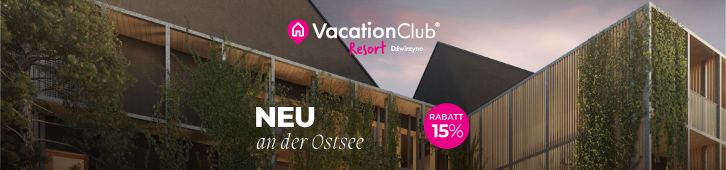 Neues Resort an der Ostsee: Pool, Kinderattraktionen und -15% Rabatt. Buchen Sie Ihren Aufenthalt ab dem 1. Juli 2026.