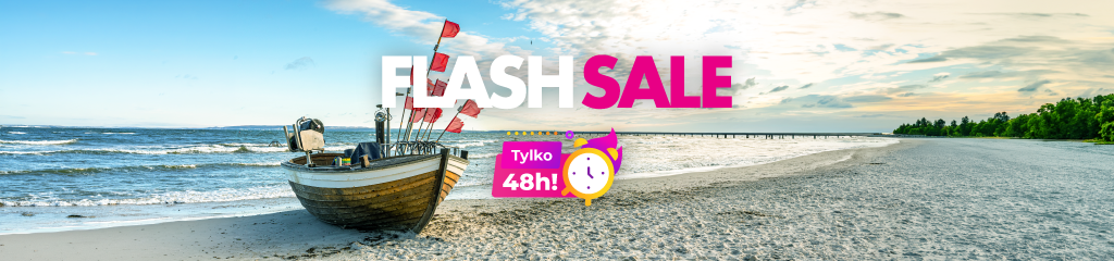 Topowe apartamenty nad Bałtykiem! Skorzystaj z najbliższego FLASH SALE i zarezerwuj wymarzone wakacje.