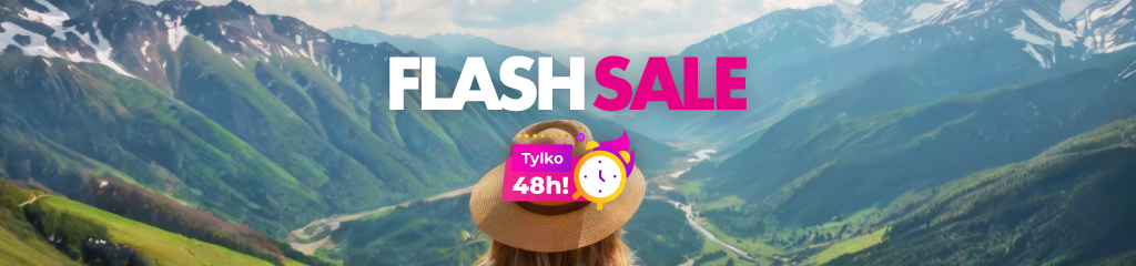 Przez 48h rezerwuj swój wymarzony apartament oraz ciesz się najlepszymi cenami i dostępnością terminów Flash20