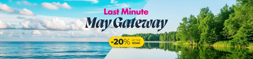 Choose your way to stay active and book an apartment with a 20% discount. 