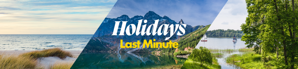 Last-Minute Holidays – Up to 15% Off. Baltic Coast, Mountains or Masuria?